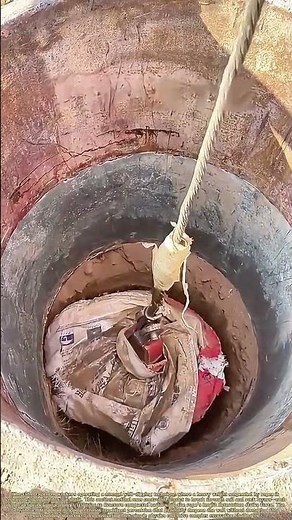 Gravity's Drill: How a Swinging Weight Digs Deep Wells