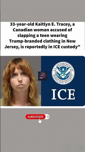 Canadian Woman Accused of Slapping Teen Over Trump Clothing Reportedly Detained by ICE#News#usa