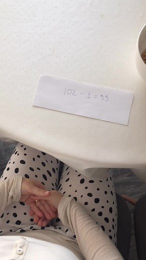 Writing a Math Problem Solution with a Red Pen