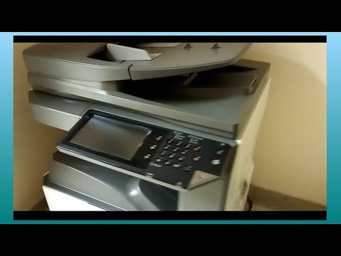 How to Operate Sharp Photocopy Machine MX-M265Nv |Daily new solutions |