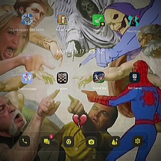 Tralala: Trendy Heart Wallpaper for CapCut