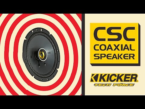 KICKER CSC Coaxial Speakers