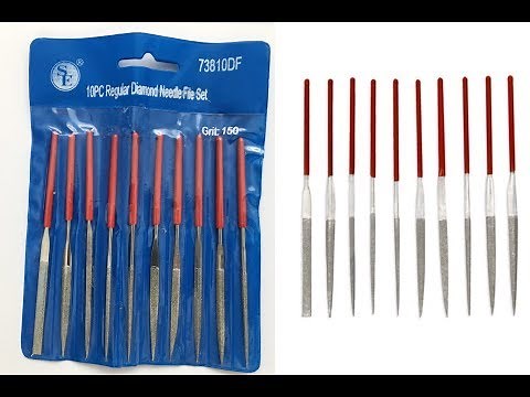 Review # 10pc Diamond Mini Needle File Set From Amazon | HappyBankyCraftymom