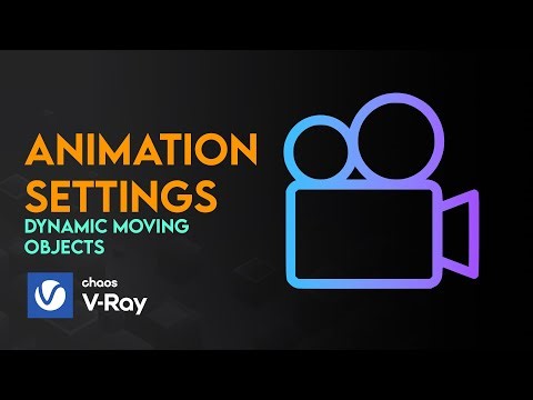 V-Ray Tutorial | Animation Settings for Dynamic Scenes Moving Lights and Objects
