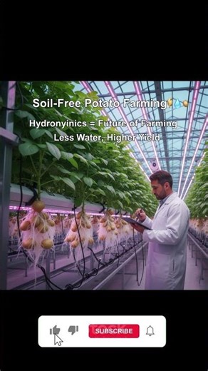 Potato Farming by Hydroponic Method 🥔
