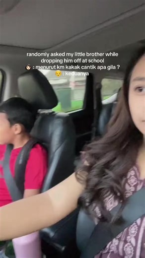 Moments of School Drop Off with My Little Brother