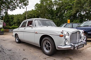 6.6K views · 97 reactions | We've totally rebuilt the 4 speed auto gearbox, saved the engine from death by silicone, fitted the correct carburettor for the car and now it's time for the test drive. The result as you can hear is a very smooth engine and gearbox with excellent gear changes and kickdown, all of which make this beautiful P5b an absolute pleasure to drive and a lovely car to be in. | Rpi Engineering | Facebook