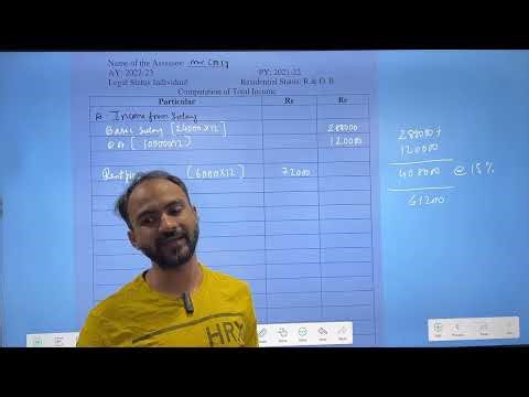 #3 SYBAF Computation of Tax Liability | SEM 4 | MUMBAI UNIVERSITY | SIRAJ SHAIKH |