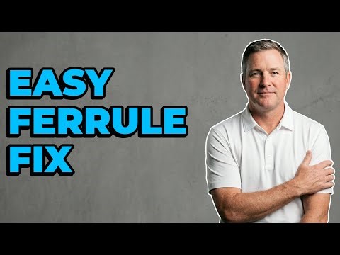 How Do I Fix A Slipping Golf Ferrule?