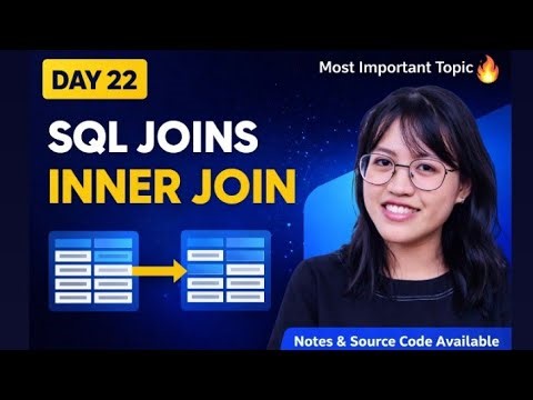 DAY 22 | SQL JOINS Explained with Real Life Examples | INNER JOIN Full Concept | Zero to Hero