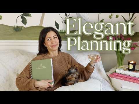 Elegant Planning for a Beautiful Life | February Plan with Me