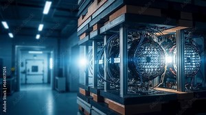 Ultralowbackground radiation detection assembly with multiple sensor arrays protected by thick shielding within a controlled subterranean lab space.