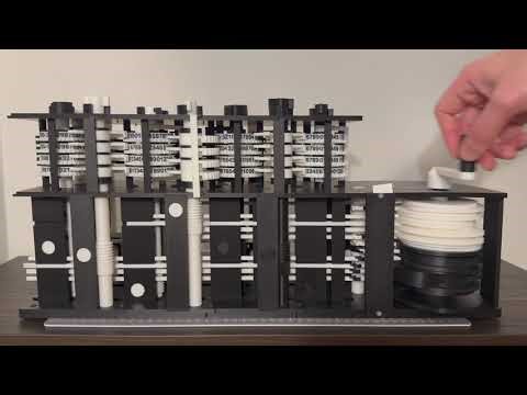 3D Printed Mechanical Calculator (Difference Engine)