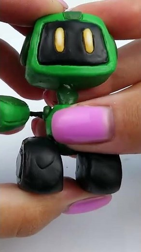 Boogie Bot ✋ Poppy Playtime with Clay, sculpture timelapse #shorts