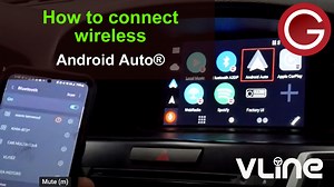 In this video we show you how to connect your Android smartphone to the Android Auto wireless, using the VLine VL2 system. At this time the VLine VL2 system does not support the phone calls using Android Auto. You will need to connect your smartphone to the factory hands free system for Bluetooth phone calls. #androidauto #carstereo #gromvline #caraudio To stay in the Android Auto while taking the phone call for Honda and Acura car stereos you simply need to press HOME button. Once VLine VL2 is 