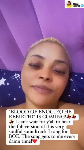 3.7K views · 181 reactions | “BLOOD OF ENOGIE( THE REBIRTH)” is coming!! #bloodofenogieseries #bloodofenogie #goodvibes# #good #films #actor #singer | Angela Eguavoen | Facebook