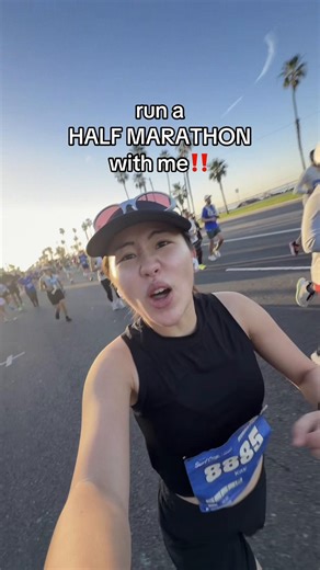 i can’t believe my half marathon time LOL #dentalstudent #dentalschool #halfmarathon #Running #kaychung