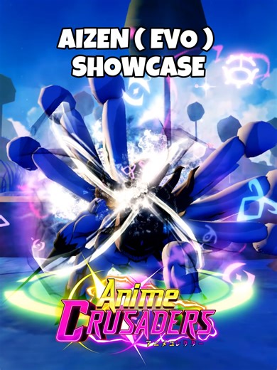 AIZEN Showcase in Anime Crusaders on Roblox