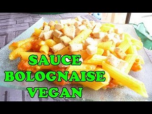 Recette végétalienne : Sauce bolognaise à ma façon