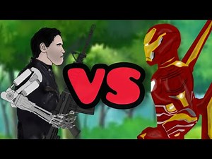Iron Man vs Terminator (T-800)