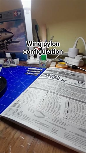 Tomcat wing pylon configuration.