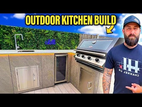 How We Built The Ultimate Luxury Outdoor BBQ Kitchen