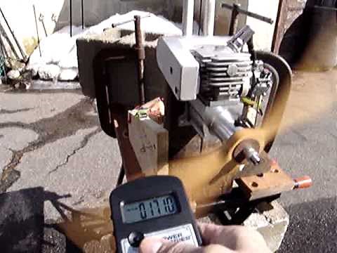 Brison 2.4 engine test run