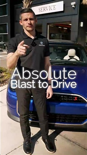 ⚡2026 MINI Cooper S in blazing blue #bmwwesleychapel #bmw #bmwminiS #certifiedbmw #cars #bmw2026