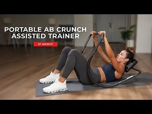 Portable Ab Crunch Assisted Trainer | Sunny Health & Fitness