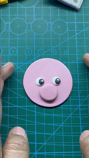 How To Make Fondant Mini Pig cupcakes Topper | Cake Topper tutorial