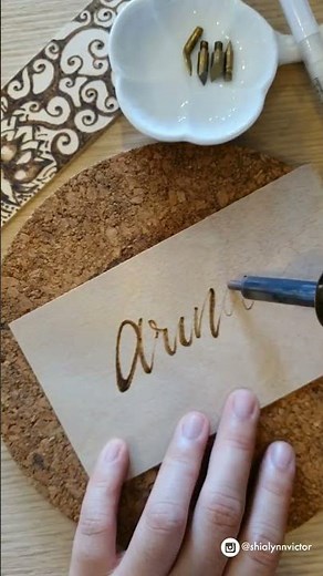 Wood Burning Lettering | Wood Burning Art | Pyrography Process #lettering