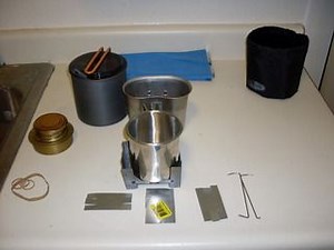 Modify an Esbit stove to make it more pot friendly