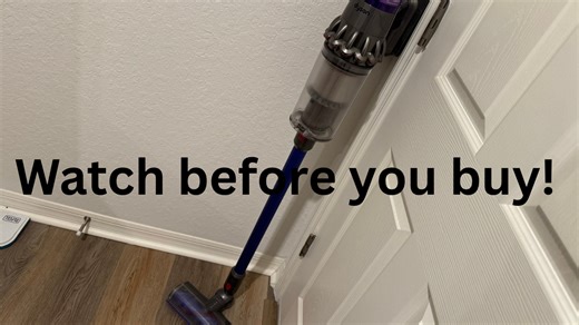 Watch Dyson vacuum honest review on Amazon Live