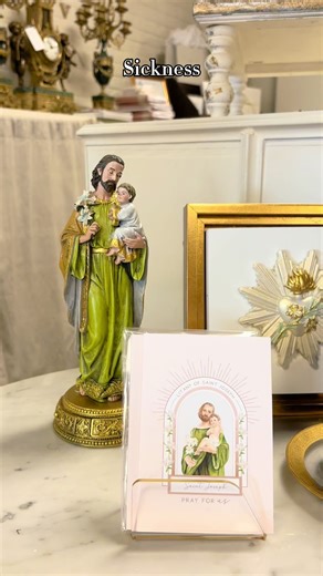 The St. Joseph novena starts tomorrow💚allow him to be a spiritual father to you! #stjoseph #novenas #catholic