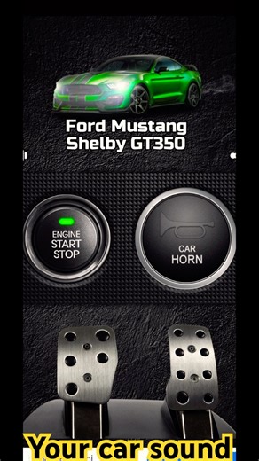 Ford mustang shelby engine sound gt350 car sound #carsounds #fordmustang #shelby gt350r #sportscar