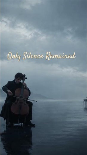 Emotional Cello in Ocean Fog