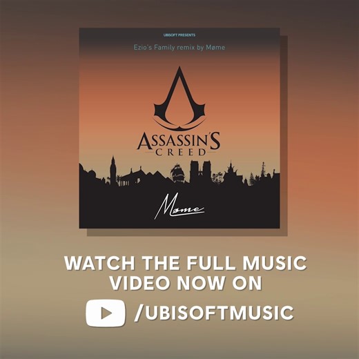 Møme blessed us with his Ezio's Family remix. You won't be able to stop listening. 🔥 🎧 Available on Spotify and other digital platforms 👉🔗 ubi.li/uy8wI #AC15 | Assassin's Creed