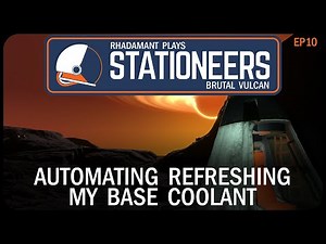 Automating Refreshing My Base Coolant in Stationeers Vulcan - Surviving a Hell Planet // EP10