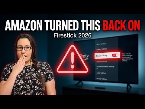 🚨 Firestick UPDATE WARNING 2026 – TURN THESE SETTINGS OFF NOW (Privacy Risk!) 😱