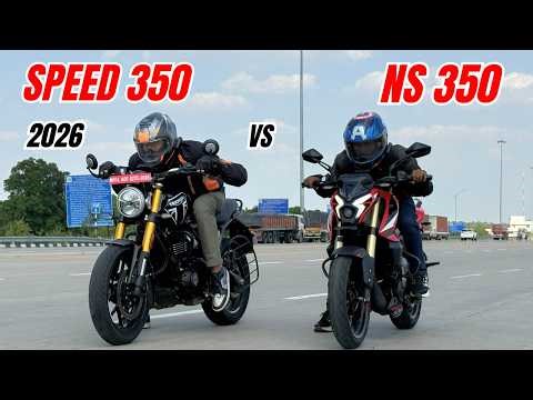 2026 Pulsar NS 350 vs Triumph SPEED 350 Performance Test