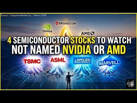 4 semiconductor stocks to watch for the future NOT named #Nvidia #AMD or #Broadcom‼️