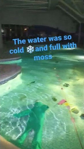 abandoned indoor swimming pool 🏊