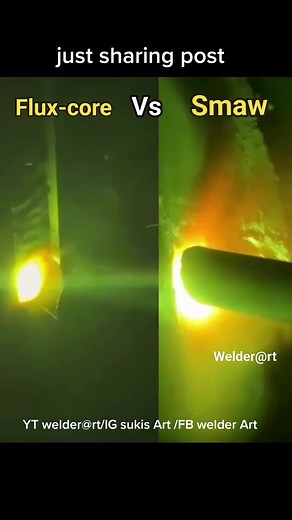 Flux-Core vs SMAW: A Welder's Guide