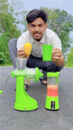 Hand Juicer Machine Vs USB Rechargeable 1TaJuice mixer pt/3 😜✅