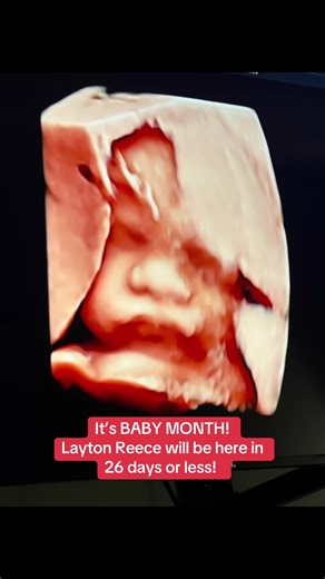 ¡Es el mes del bebé! Layton Reece llegará pronto