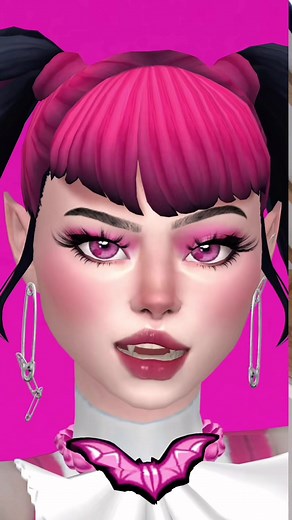 Draculaura! Sims 4 Monster High Makeover