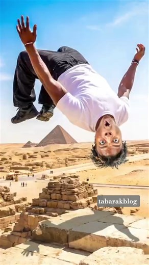 ishowpeed at the Egypt pyramid He is the first person to record in#pyramid #scanpyramids #egyptology