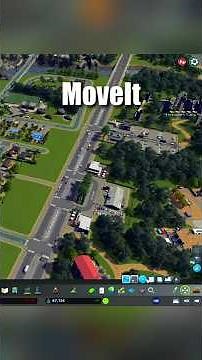 MoveIt is a MUST HAVE mod for Cities: Skylines! #shorts