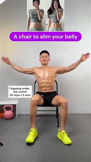 Chair Belly Fat Workout | 4 Simple Seated Exercises to Strengthen Your Core