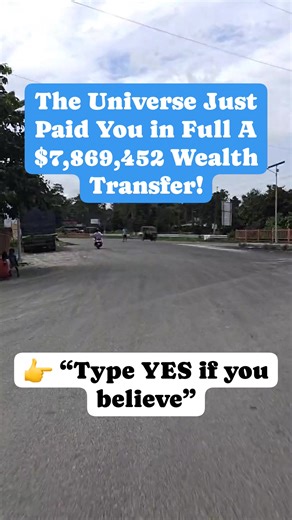 13K views · 928 reactions | The Universe Just Paid You in Full A $7,869,452 Wealth Transfer!#fbreels #lawofattraction #motivation #inspiration #usa #spirituality | Positive Law of Attraction | Facebook